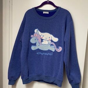 Adult Sanrio Cinnamoroll sweater FROM Japan Sanrio Purroland size LL.